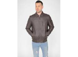 Lederjacke JCC "31018159" Gr. 56, braun (brown) Herren Jacken Übergangsjacken von JCC