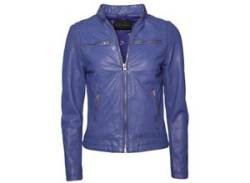 Lederjacke JCC "8006" Gr. L, blau (blue) Damen Jacken Lederjacken von JCC