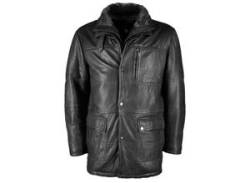 Lederjacke JCC "JCC-09-703" Gr. 48, schwarz (black) Herren Jacken Übergangsjacken von JCC