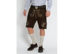 Trachtenhose JCC "31023200" Gr. 48, Normalgrößen, braun (dark brown) Herren Hosen Trachtenhosen von JCC