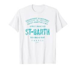 JCombs: Saint Barth, Französische Antillen, Frankreich T-Shirt von JCombs