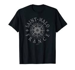 JCombs: Saint-Malo, Bretagne, Frankreich, Kompassrose T-Shirt von JCombs