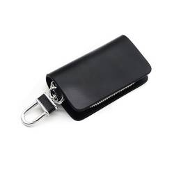 JDCMEI Autoschlüssel Tasche, Schlüsselanhänger-Tasche, Hochwertige Auto-Schlüsseltasche Schlüsseletui aus Echtem Schlüsseltasche Herren Klein Schlüsseletui Schlüsselmäppchen für Herren von JDCMEI