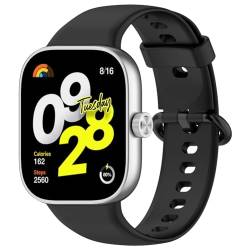 JDXFENG Silikon-Uhrenarmbänder, Uhrenarmbänder for Redmi Watch 4/Xiaomi Band 8 Pro Smartwatch, schlanke Uhrenarmbänder mit Schnellverschluss-Ersatzarmband, Smart-Watch-Armband, verstellbares von JDXFENG