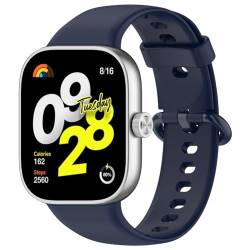 JDXFENG Silikon-Uhrenarmbänder, Uhrenarmbänder for Redmi Watch 4/Xiaomi Band 8 Pro Smartwatch, schlanke Uhrenarmbänder mit Schnellverschluss-Ersatzarmband, Smart-Watch-Armband, verstellbares von JDXFENG