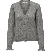 JDY Strickjacke JDYLETTY L/S V-NECK STRUC CARDI KNT NOOS von JDY