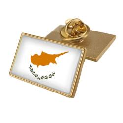 Brosche Mit Zypern-Flagge – Zypern-Abzeichen, Anstecknadeln, Nationalflagge, Knopf, Anstecknadel, Dekorationen, Patriotischer Schmuck, Pullover, Schals, Rucksäcke, Anzüge, Dekoration, 25 X 15 Mm, von JEDTAKCT