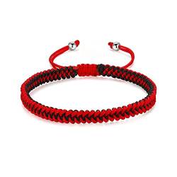 JENDEAR SHINE Geflochtenes Seil Armband Damen Herren, Mädchen Jungen Geburtstag Freundschaft Paar Geschenke Handgemachter Schmuck von JENDEAR SHINE