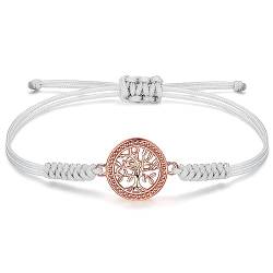 JENDEAR SHINE Lebensbaum Armband für Damen, Handgeflochtenes Seil Baum des Lebens Armband, Muttertag, Geburtstag, Geschenk für Mutter, Damen von JENDEAR SHINE