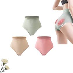 JERZO Graphen Honeycomb Vaginal Straffung und Body Shaping Slips,Graphen Honeycomb Body Shaping Slips für Frauen (3PCS-B,XL) von JERZO