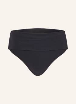 Jets Australia High-Waist-Bikini-Hose Fold Down schwarz von JETS Australia