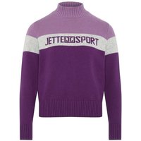 JETTE SPORT Strickpullover mit Logo-Schriftzug von JETTE SPORT