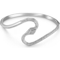 JETTE Armreif JETTE Damen-Armreif 925er Silber 157 Zirkonia, modern von JETTE