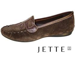 JETTE Butterfly Moccasin Cacao - Gr. 40 von JETTE