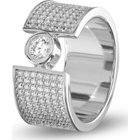 JETTE Silberring JETTE Damen-Damenring 925er Silber 155 Zirkonia, Zirkonia, synthetisch von JETTE