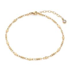 Leonardo Ciao Damen-Fußkette Edelstahl 32016414 von JEWELS BY LEONARDO