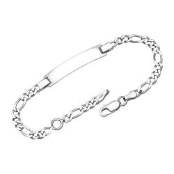 Armband Silber ID0035 (Länge: 19cm) von JEWLIX