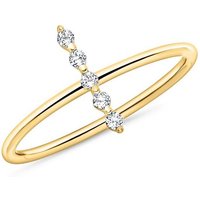 JEWLIX Diamantring Ring Diamant 585er Gold DR0522-G (Größe: 50mm) von JEWLIX