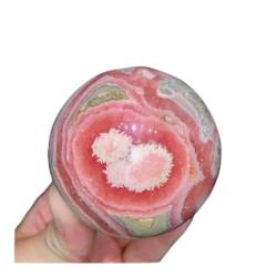 JFLDVUMJUM 1pc Natürliche Kristalle Rhodochrosit Quarz Kugel Kristall Ball Steine ​​Room Home Aquarium Dekoration Zubehör Schöne ZAOQINIYIN (Material : 2-2.5cm) von JFLDVUMJUM