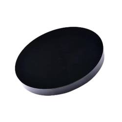 JFLDVUMJUM 1pc natürlicher polierter schwarzer Obsidian-Stein-Kreis-Scheiben-runder Platten-Spiegel for Haus; Büroeinrichtung ZAOQINIYIN von JFLDVUMJUM