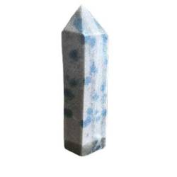 JFLDVUMJUM 422 g natürlicher Blauer Azurit in K2-Jaspis-Granit-Quarz-Spitzenstein 8494 ZAOQINIYIN von JFLDVUMJUM