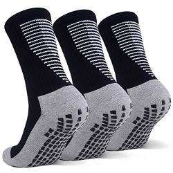 Rutschfest und gleitsicher, Anti-Rutsch-Socken für Krankenhäuser, Sport, Sportsocken mit Grip ... - - Large/X-Large von JHM