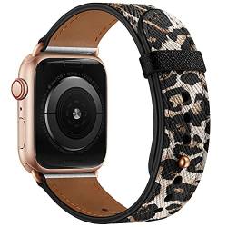 Lederarmband für Apple Watch Ultra 2 SE 2 Armband 41mm 40mm 38mm Smartwatch Ersatz Armband Weiches Armband iWatch Series 9 8 7 6 5 4 3 2 für Männer Frauen von JHTSOLE