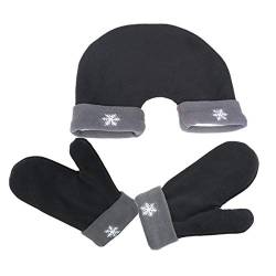 JIAHG Liebhaber Handschuhe Fäustlinge, Hand in Hand, Weihnachtshandschuhe Golves Verdickt Fausthandschuhe Winterhandschuhe geeignet für Damen Herren von JIAHG