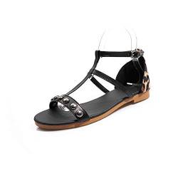 Women's fashion peep toe block heel buckle strap low heel with 1.5 cm sandals easy walking casual pumps for women s0-1s von JIEEME