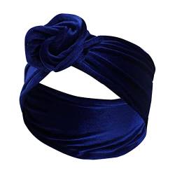 Bedrucktes Draht-Stirnband für Damen, modisches Vintage-Knoten-Stirnband, Kopfbedeckung, Haarschmuck Dünne Stirnbänder Damen von JINGYUA