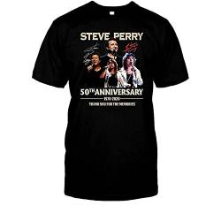 Steve Perry 50thanniversary 19702020thankyouforthememoriest Shirt DM t-Shirt Hoodie for Men Women Black von JISUAN