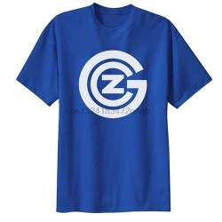 Super League Grasshopper Club Zurich GCZ Switzerland Men T-Shirt Letzigrund Stadion Blue Short Tees T Shirt (147) von JISUAN