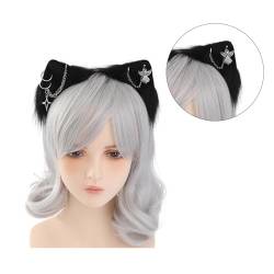 Artificial Ear Hairhoop For Women Roleplay Animes Maid Headband Party Costume Girl Female Gothic Cosplay Headpieces Halloween Party Headband von JIUJIUWO