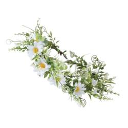 Braut Für Hochzeit Blumen Stirnbänder Braut Stirnbänder Frauen Girlanden Haarkranz Blumen Stirnbänder Kranz von JIUJIUWO