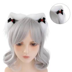 Ear Headbands With Devil Eye Animes Theme Gatherings Hairband Movie Enthusiasts Plush Headbands For Teens Adult Cats Ear Headbands Adult Size Cats Ear Headbands Makeup Cats Ear Headbands For Face von JIUJIUWO