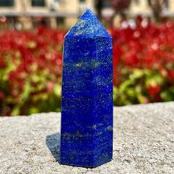 JJQEJMMT Naturstein Lapislazuli Quarz Kristall Spitze Zauberstab Obelisk Hexerei Geschenk (Size : 800-850g) von JJQEJMMT