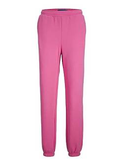 JJXX Damen JXABBIE HW REL Every Brush Pants NOOS Jogginghose, Carmine Rose/Print:Magenta Logo, XS von JJXX