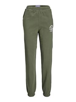 JJXX Damen JXBIANCA HW Relaxed Vint Sweatpants SN Jogginghose, Four Leaf Clover/Print:Denim DEPT, XS von JJXX