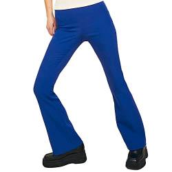 JJXX Damen JXMYNTE Slim Flared HW Pant NOOS Chino Hose, Sodalite Blue, XS von JJXX