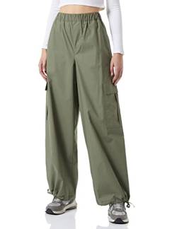 JJXX Damen JXYOKO Cosy Cargo HW Pant NOOS Chino Hose, Four Leaf Clover, XS von JJXX