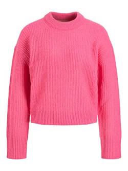 JJXX Women's JXEMBER LS Fluffy Crew Neck Knit NOOS Pullover, Carmine Rose, L von JJXX