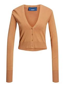 JJXX Women's JXISABEL LS Soft Cropped Knit Cardigan, Sandstorm, M von JJXX