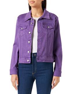 JJXX Women's JXMELINA Regular Jacket AKM SN Jeansjacke, Royal Lilac, S von JJXX