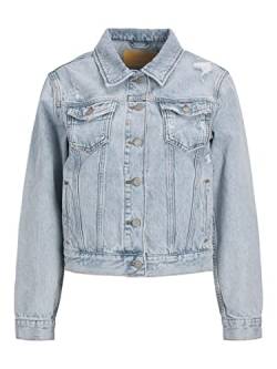 JJXX Women's JXMELINA Regular Jacket CR3013 SVG Jeansjacke, Light Blue Denim, L von JJXX