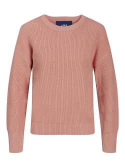 JJXX Women's JXMILA LS Twist Crew Neck Knit NOOS Pullover, Coral Haze, L von JJXX