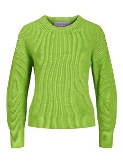 JJXX Women's JXMILA LS Twist Crew Neck Knit NOOS Pullover, Green Flash, XS von JJXX