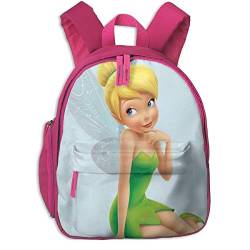 JKSA Tinkerbell und Fairy School Rucksäcke für Mädchen Jungen Kinder Grundschule Schultaschen Bookbag Outdoor Travel Daypack von JKSA