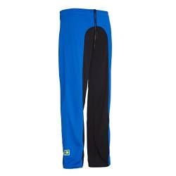 JL Sport Authentische Brasilianische Capoeira Kampfsport Männer Hosen (Blau Und Schwarz) - M von JL Sport