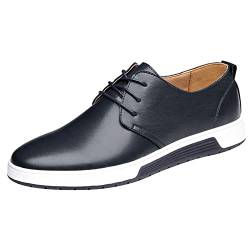 Lederschuhe Herren Businessschuhe Freizeitschuhe Flache Schuhe Kleid-Schuhe atmungsaktiv Slip-On Walking Shoes Abendschuhe Schnür Hochzeitsschuhe Business Loafers Monkstrap Schuhe von JLGY