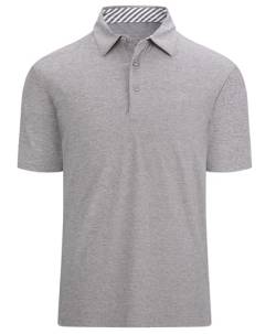 JLNYKADA Poloshirt Herren Kurzarm Sommer Golf Sport Polo Shirt Männer Freizeit T-Shirt(Grau,XXL) von JLNYKADA